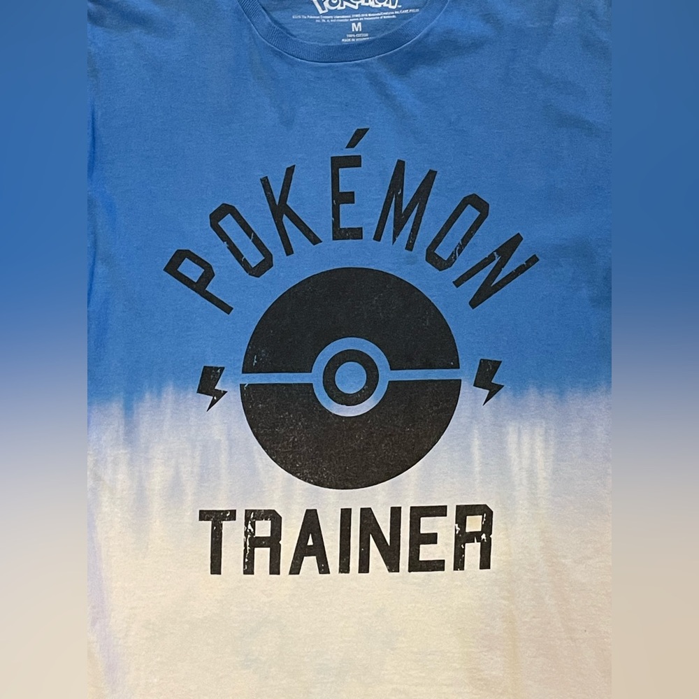 POKEMON MENS MEDIUM SHIRT, Excellent Condition, Clean, Cute - Picture 2 of 7